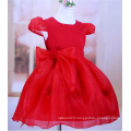 enfant haut de gamme fleur fille robe princesse robe rose fleur noël tutu robe